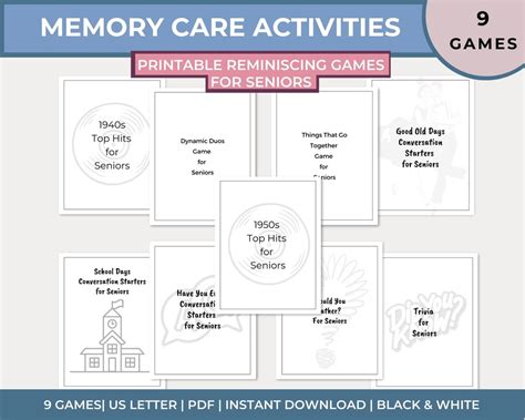 reminisce activities for seniors.